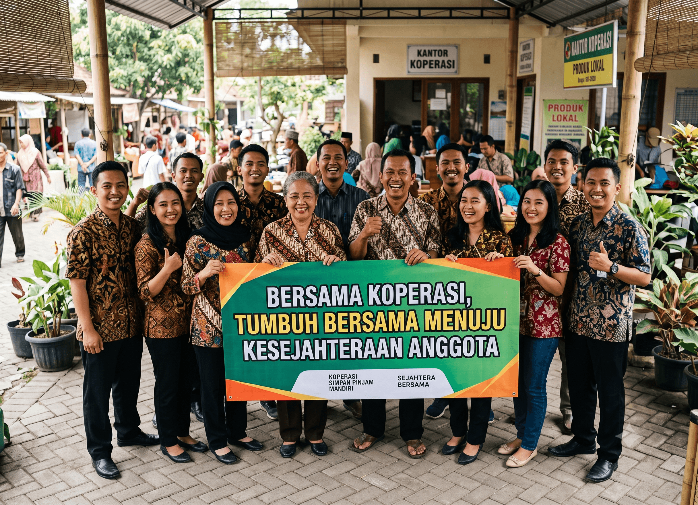 Bersama Koperasi, Tumbuh Bersama Menuju Kesejahteraan Anggota