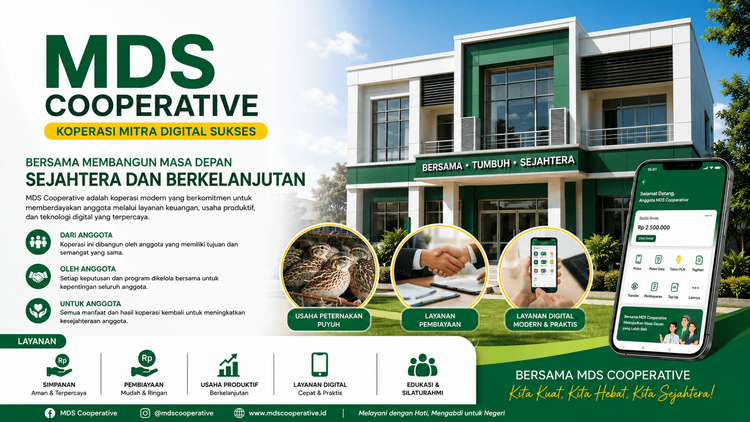 MDS Cooperative: Membangun Kesejahteraan Bersama Melalui Semangat Koperasi