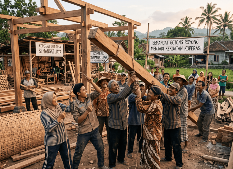 Semangat Gotong Royong yang Menjadi Kekuatan Koperasi
