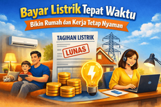 Bayar Listrik Tepat Waktu Bikin Rumah dan Kerja Tetap Nyaman