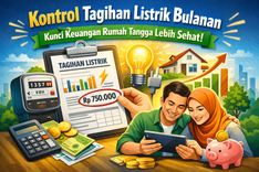 Kontrol Tagihan Listrik Bulanan Kunci Keuangan Rumah Tangga Lebih Sehat