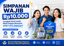 Simpanan Wajib Rp10.000 Langkah Kecil untuk Masa Depan Bersama yang Lebih Sejahtera